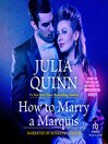 Cover image for How to Marry a Marquis
